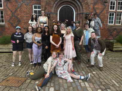 Cast photo for A Midsummer Night’s Dream (22/23)